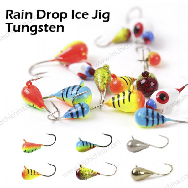 Rain Drop Ice Jig Tungsten