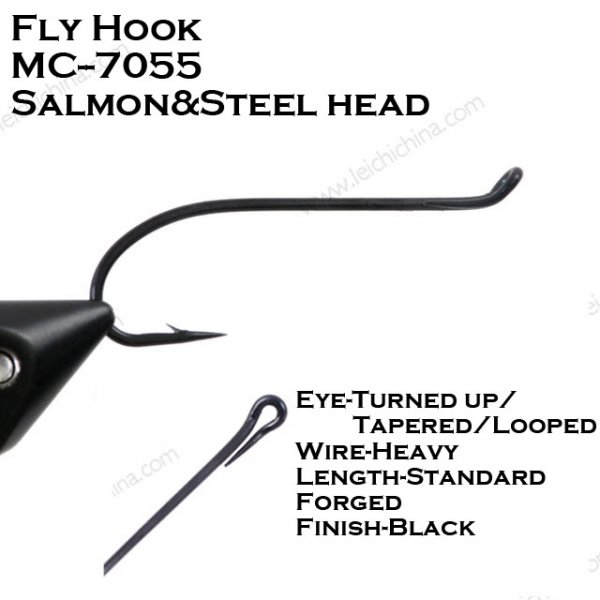 Fly Hook MC7055  Salmon&Steel head