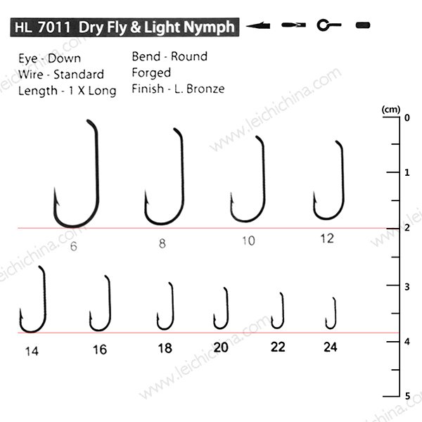 HL 7011 Dry Fly & Light Nymph