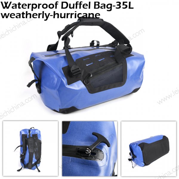 Waterproof Duffel Bag 35L  weatherly hurricane