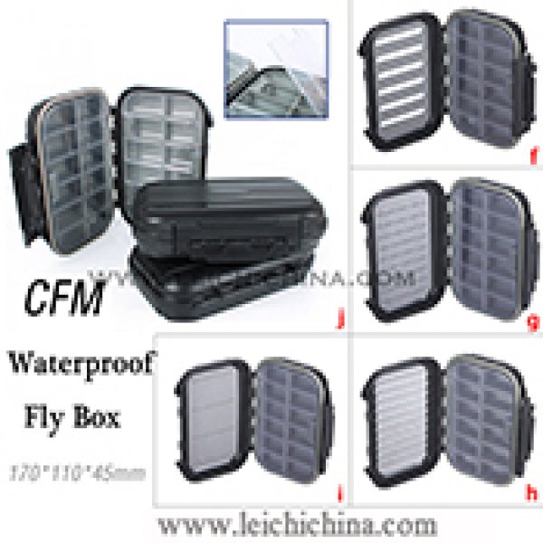 Waterproof compartment fly box CFM 2/2