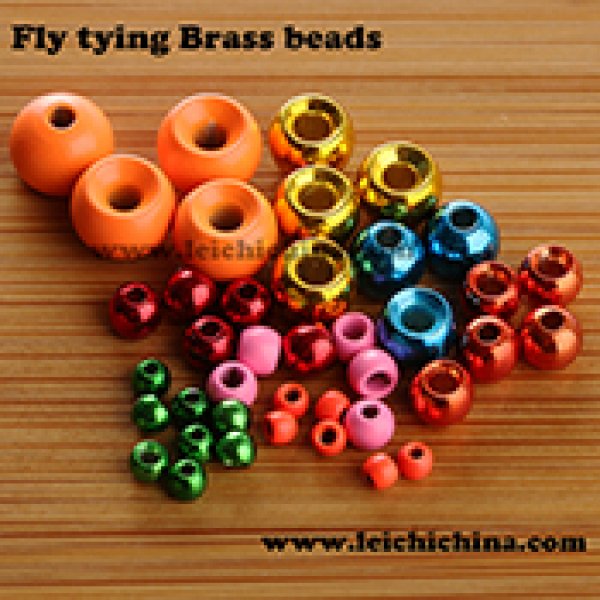 Fly tying brass beads