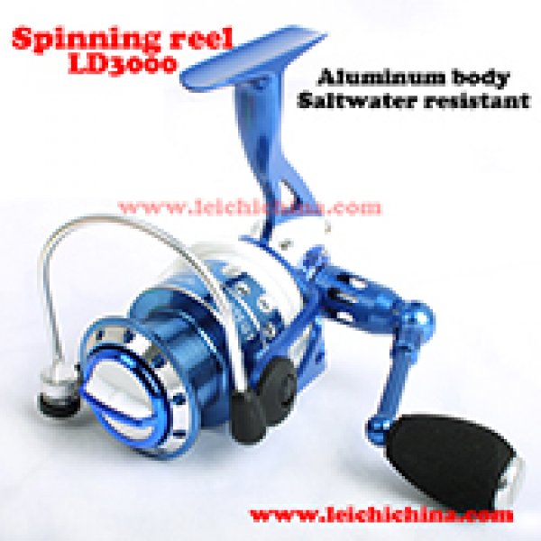 aluminium body saltwater resistant spinning fishing reel