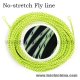 no stretch fly line