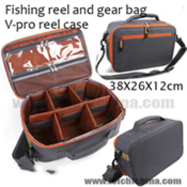 Fishing rell and gear bag V-pro reel case