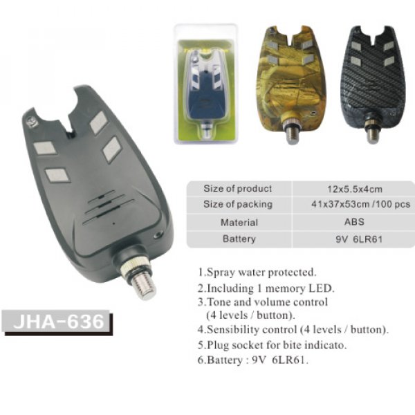 Carp fishing wireless bite alarm JHA-636