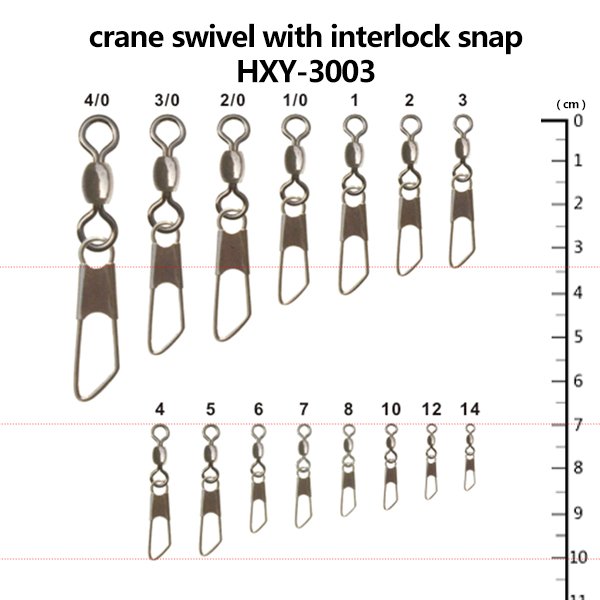 crane swivel with interlock snap          HXY-3003