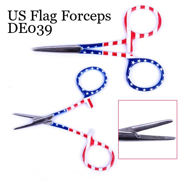 US Flag Forceps de039