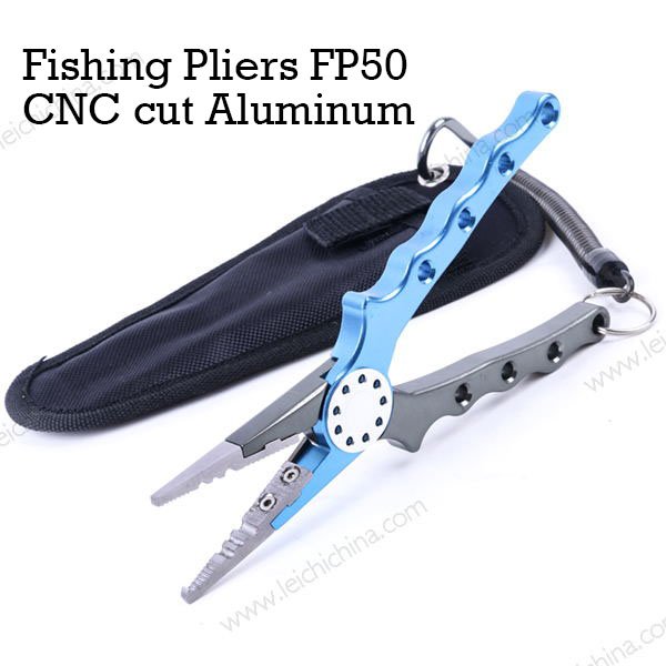 CNC cut Aluminum Fishing Pliers FP-50 