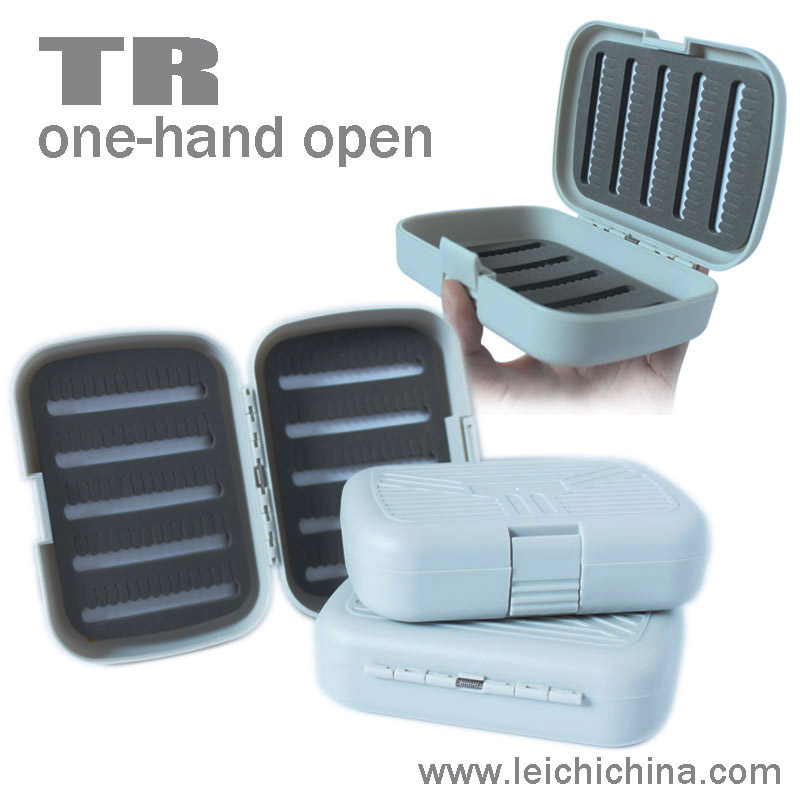 One hand open smart fly box TR