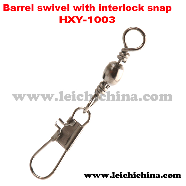Barrel swivel with interlock snap HXY-1003.JPG