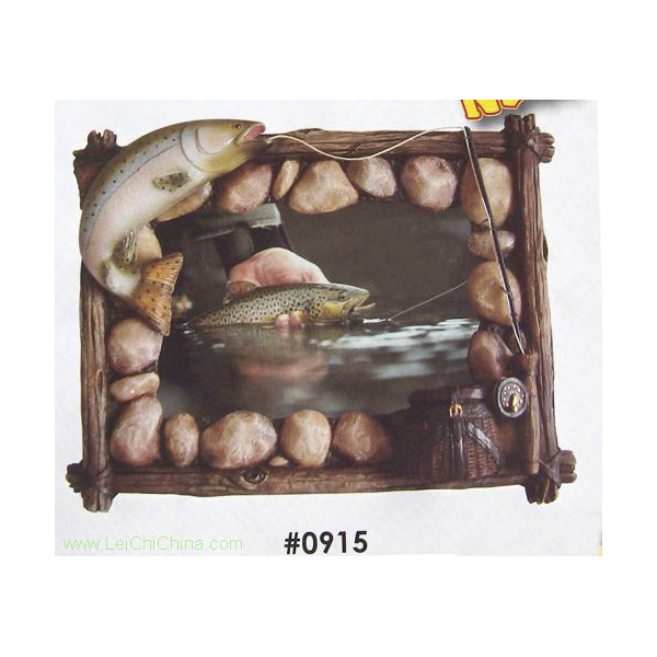 Resin fishing theme picture frames 0915