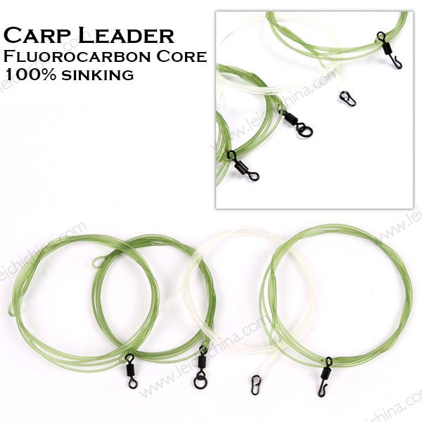 Carp Leader Fluorocarbon Core 100% sinking