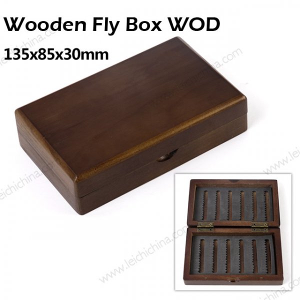 Wood fly box WOD
