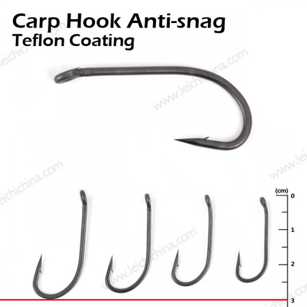 Carp Hook Anti-snag (Teflon coated)