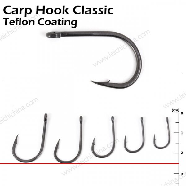 Carp fishing Classic Boilie hook (Teflon coated)