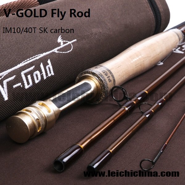 IM10/40T SK carbon fly fishing rod V-Gold series
