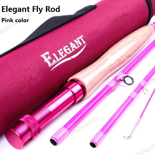IM6/24T IM8/30T SK carbon Pink Elegant fly rod Series