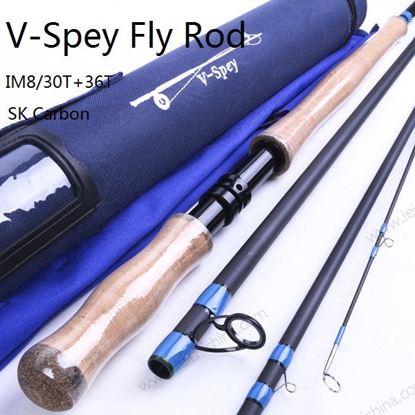 IM8/30T+36T SK Carbon Fiber Fly Fishing Rod V-Spey Series