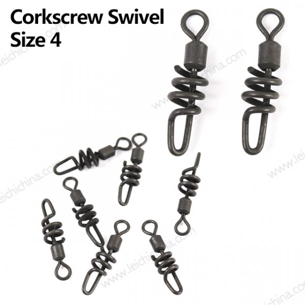 CCS04 Corkscre w swivel 4#