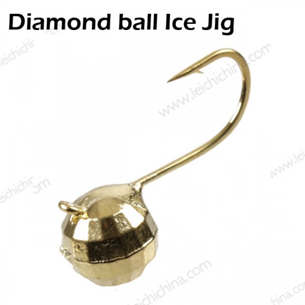 Diamond ball Ice Jig