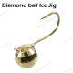 Diamond ball Ice Jig