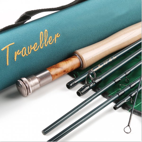 IM8/30T+36T SK Carbon Fly Rod V-Traveller Series