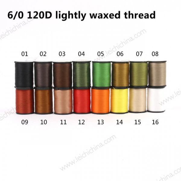 120D lightly waxed thread