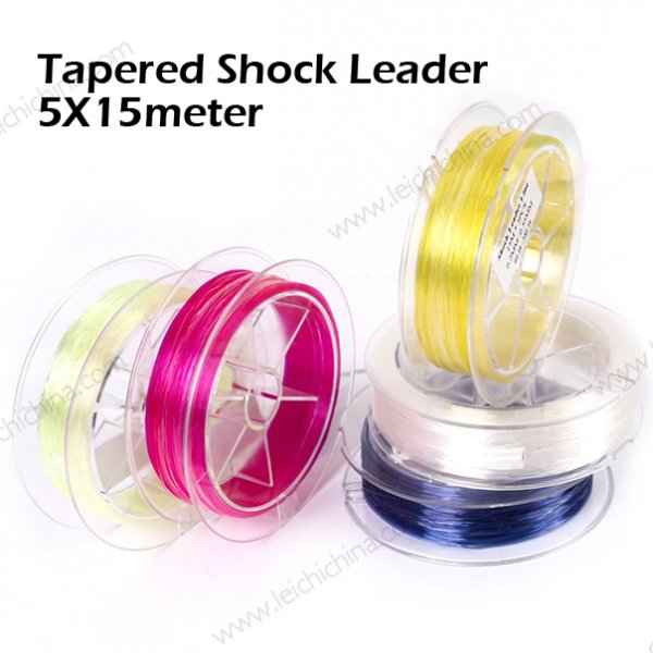 Surf Tapered Shock Leader   5x15 meter