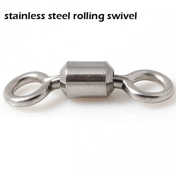 Stainless steel rolling swivel