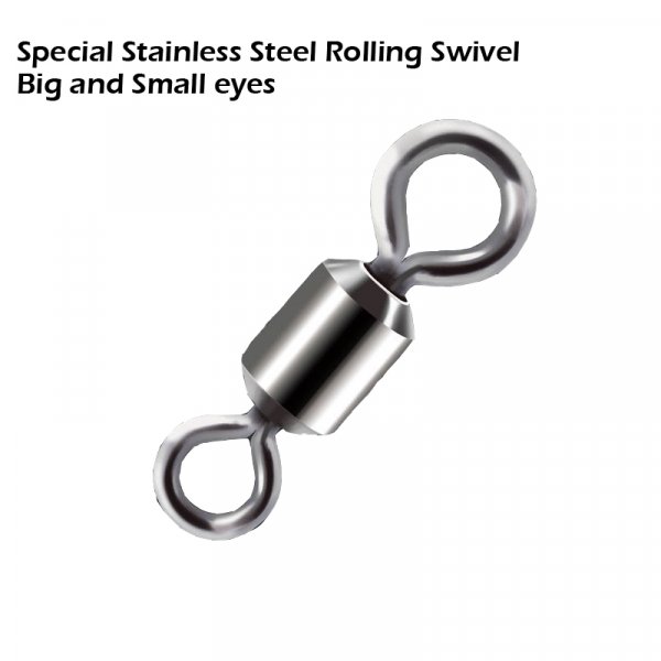 Special Stainless steel rolling swivel Big and Small eyes