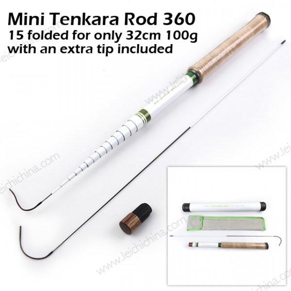 Pocket compact Tenkara rod Mini 360
