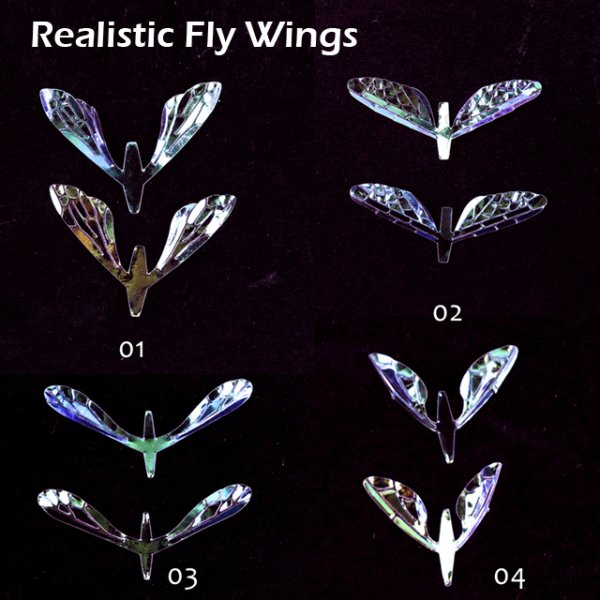 realistic fly wings