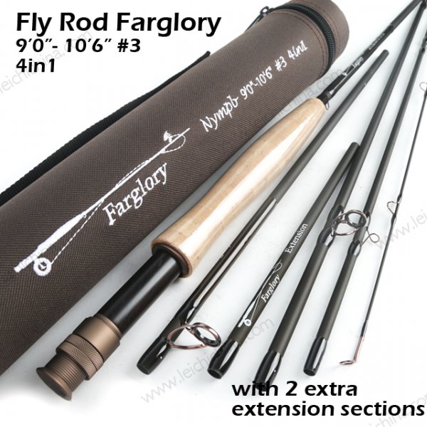 farglory 4in1 nymph fly rod 901063
