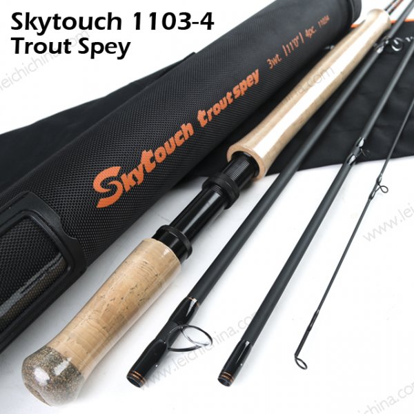 skytouch trout spey fly rod 11034