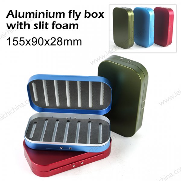 aluminum fly fishing box