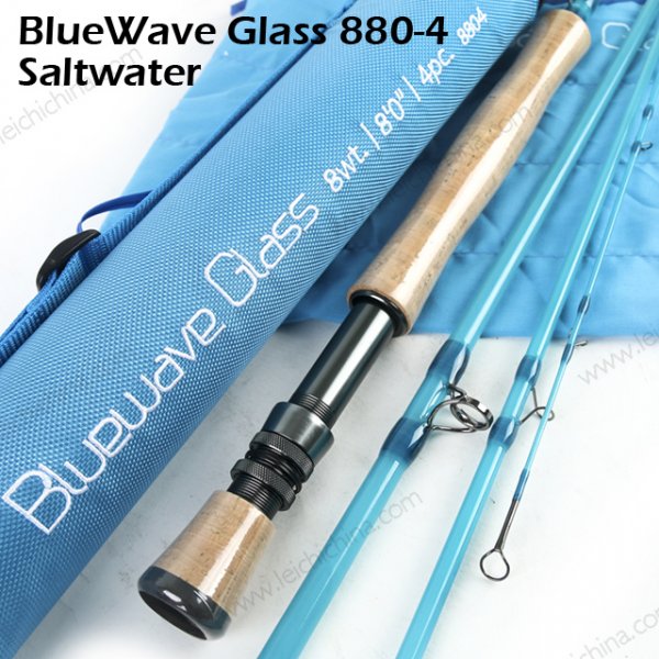 bluewater fiber glass fly rod