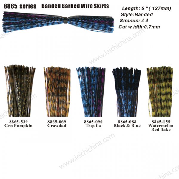 8865 Banded Barbed Wire Skirt