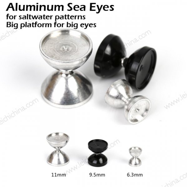 Fly tying aluminum sea eyes