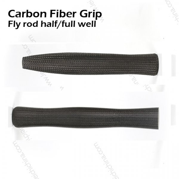 Fly fishing carbon fiber grip 