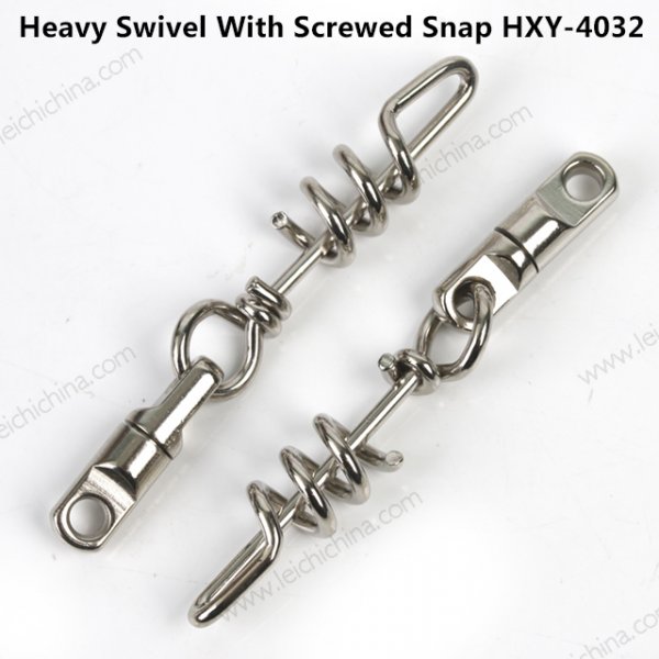 Heavy Swivel With Screwed Snap HXY-4032