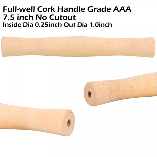 fly fishing rod Cork Handle Grade AAA Full well without cutout