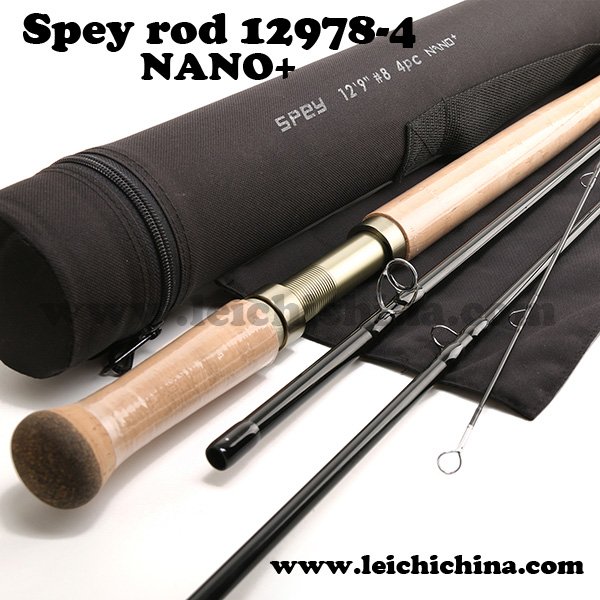 IM10/36T Nano resin Toray carbon Spey Fly rod12984