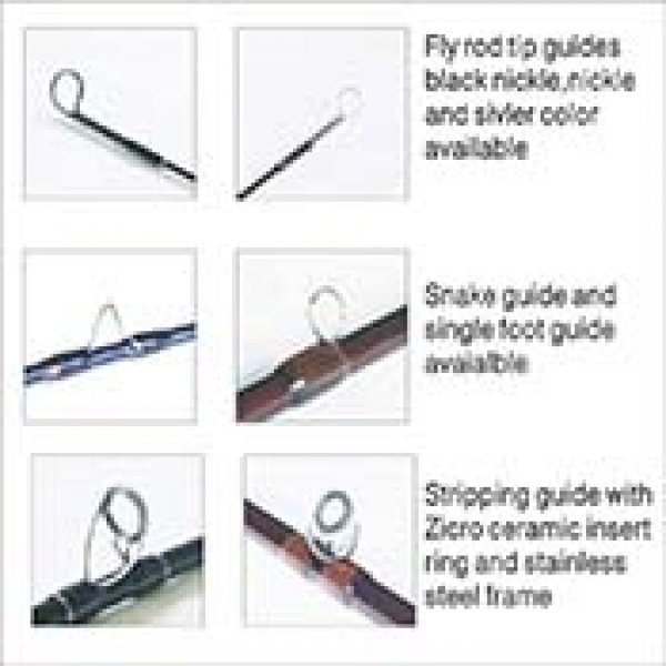 Fly rod guides