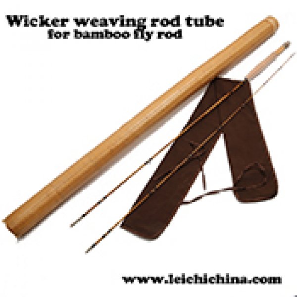 wicker weaving fly rod tube