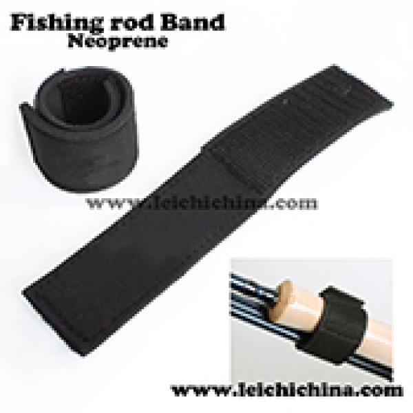 Neoprene fishing rod band