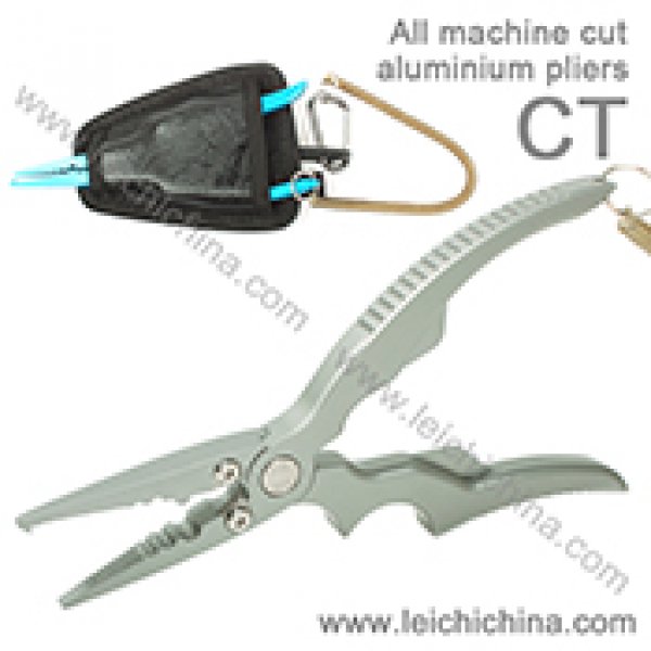 all machine cut aluminium fishing pliers CT