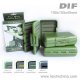 Exclusive waterproof 4 foam insert fly box DIF1