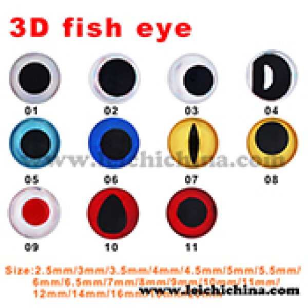 Double color 3D fish eye
