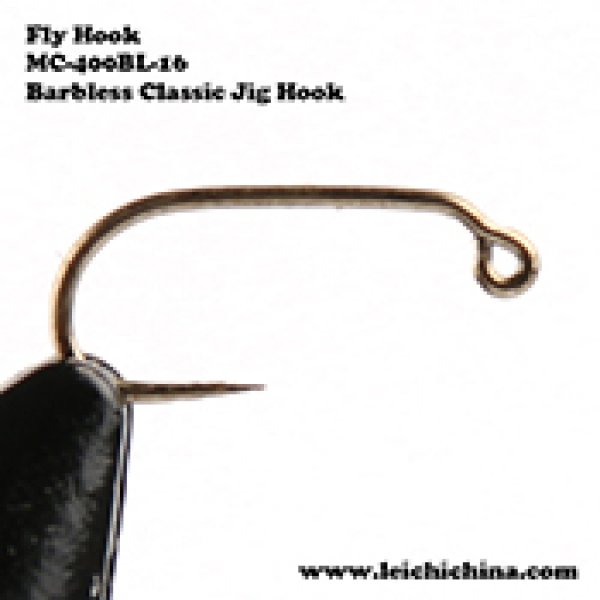 Fly tying hook Barbless Classic Jig Hook MC-400BL